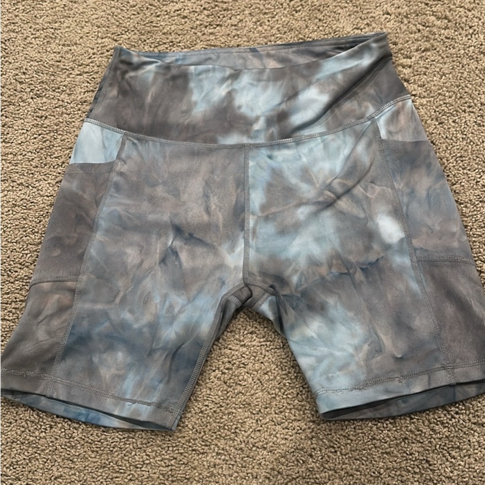 Stylish Tie-Dye Athletic Shorts